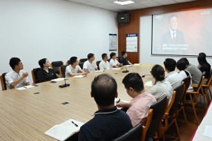 以赤誠之心 跟黨奮進新征程 城投黨支部黨員大會暨黨的二十屆三中全會專題學習會