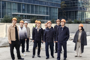 卯足干勁抓項目 全力以赴推招商 集團(tuán)領(lǐng)導(dǎo)視察奉發(fā)鳴谷項目